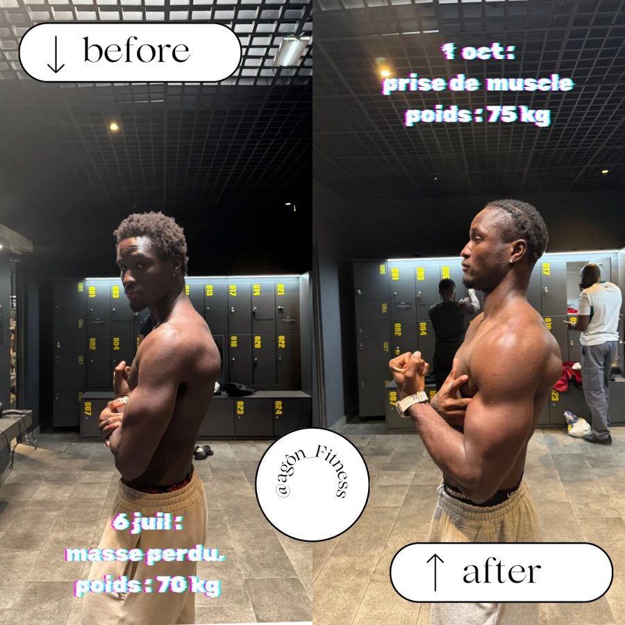 Transformation de Jean-Pierre, de profil